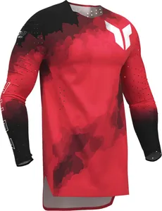 THOR JERSEY SPORTMODE CARBON BK/RD