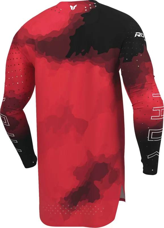 THOR JERSEY SPORTMODE CARBON BK/RD