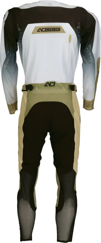 MOOSE RACING JERSEY ALPHA ONE TAN/BLACK SM