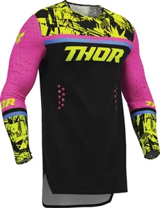 THOR JERSEY SPORTMODE PUNKD BK/FU L