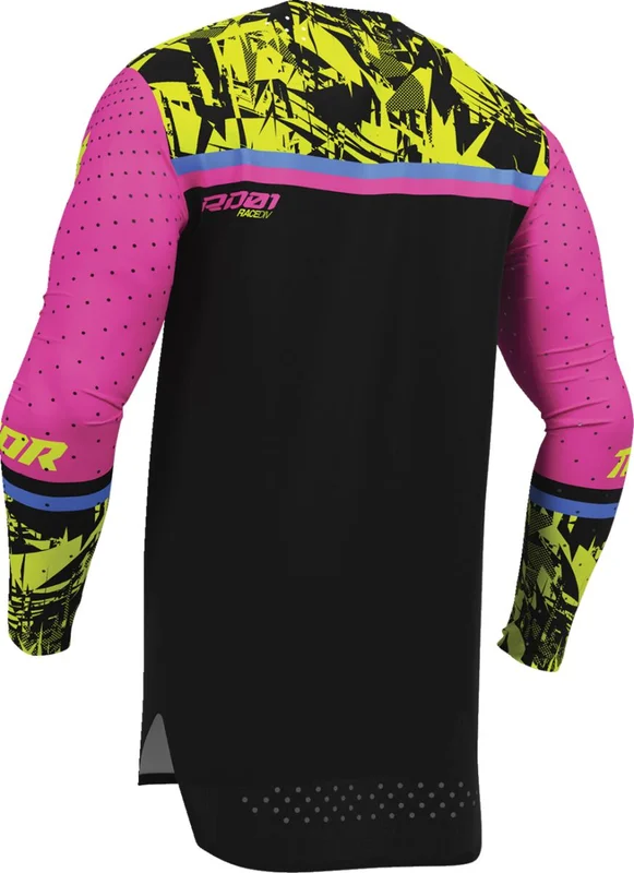 THOR JERSEY SPORTMODE PUNKD BK/FU X