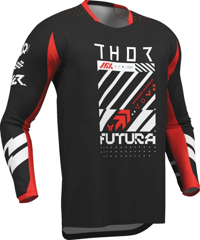 THOR JERSEY LAUNCHMODE FUTURA BK/RD