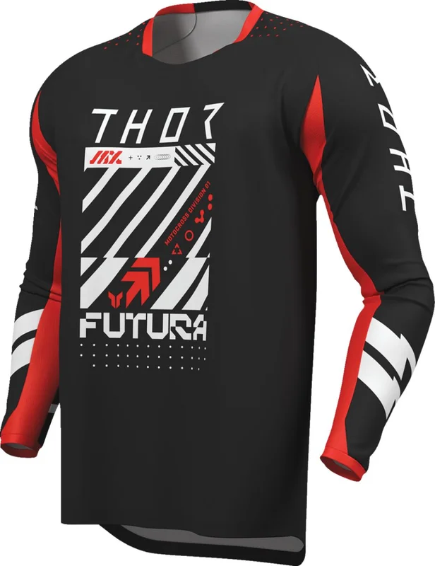 THOR JERSEY LAUNCHMODE FUTURA BK/RD