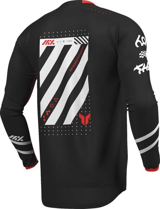 THOR JERSEY LAUNCHMODE FUTURA BK/RD