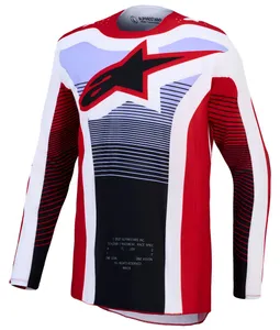 ALPINESTARS JERSEY TECHSTAR MAVEN RED/WH/B