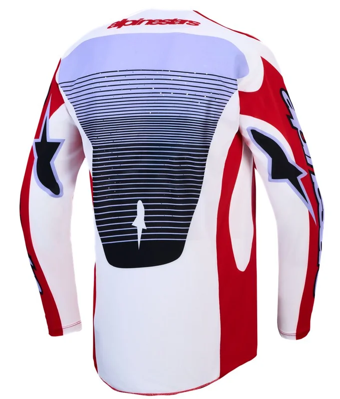 ALPINESTARS JERSEY TECHSTAR MAVEN RED/WH/B