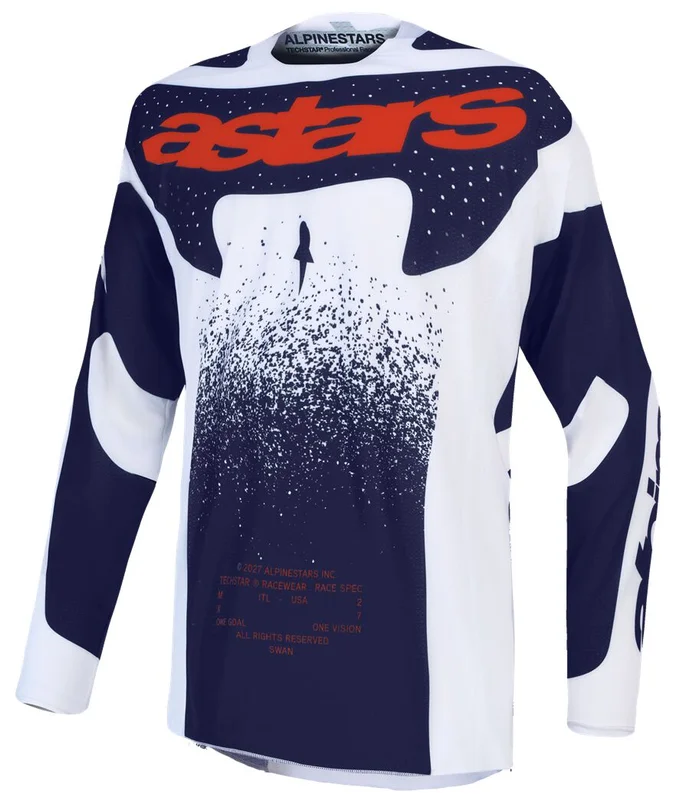 ALPINESTARS JERSEY TECHSTAR SWAN LIL/GY/RD
