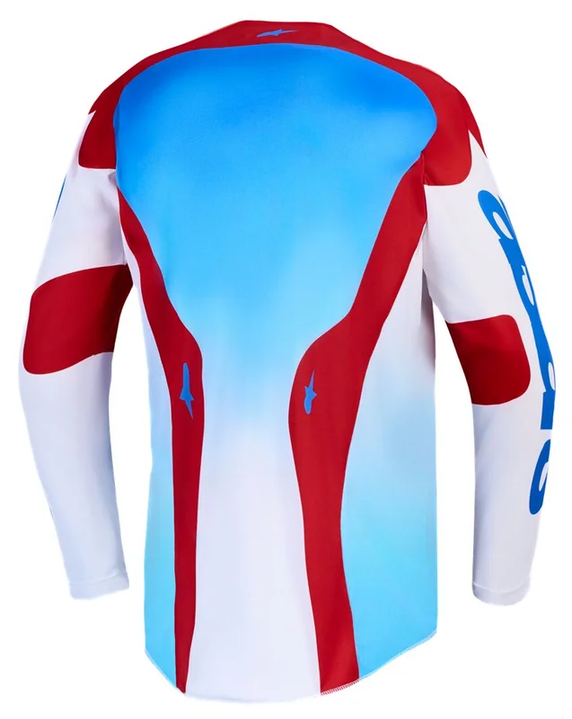 ALPINESTARS JERSEY RACER HUNT WHT/RED/BLU