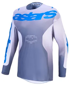 ALPINESTARS JERSEY RACER AMBER GRY/LIL/BLU