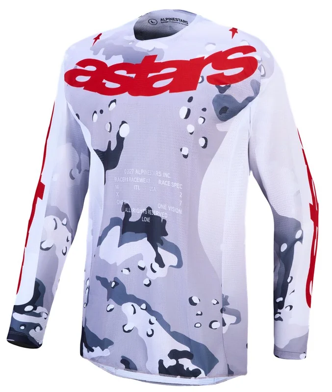 ALPINESTARS JERSEY RACER AIR LONE GY/CAM/W