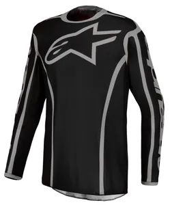 ALPINESTARS JERSEY FLUID APEX V2 BLK/SIL