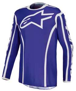 ALPINESTARS JERSEY FLUID APEX V2 BLUE/WHIT