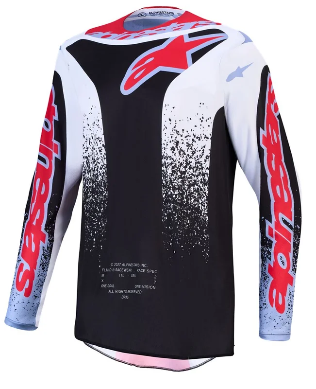 ALPINESTARS JERSEY FLUID DRAG BK/WH/BL/RD