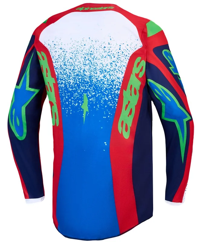 ALPINESTARS JERSEY FLUID DRAG BL/NV/RD/WH