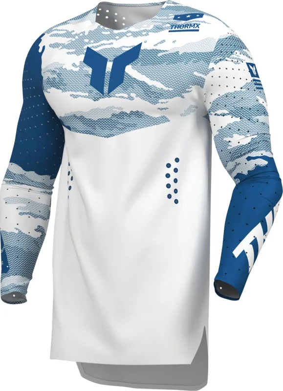 THOR JERSEY SPORTMODE RECON WHITE/B