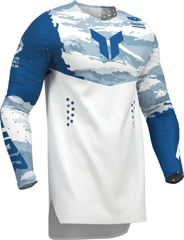 THOR JERSEY SPORTMODE RECON WHITE/B