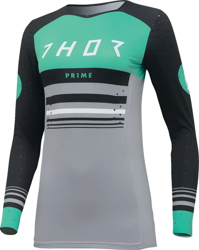 THOR JRSY WMN PRM BLZ BK/MT XS