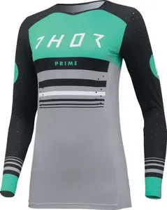 THOR JERSEY WOMEN PRM BLZ BK/MT