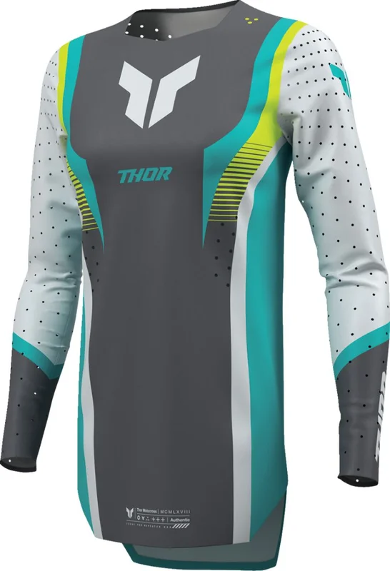 THOR JERSEY WMN SPORTMODE VELOCITY GY/AQ XS