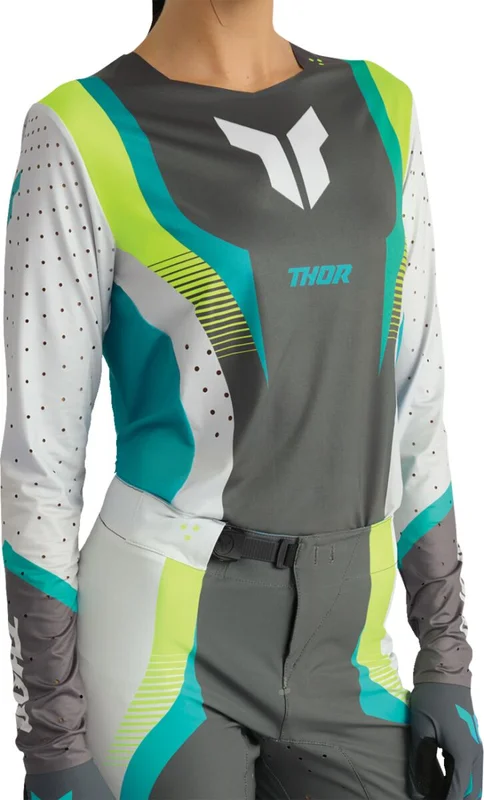 THOR JERSEY WMN SPORTMODE VELOCITY GY/AQ XS