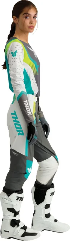 THOR JERSEY WMN SPORTMODE VELOCITY GY/AQ XS