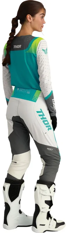THOR JERSEY WMN SPORTMODE VELOCITY GY/AQ XS