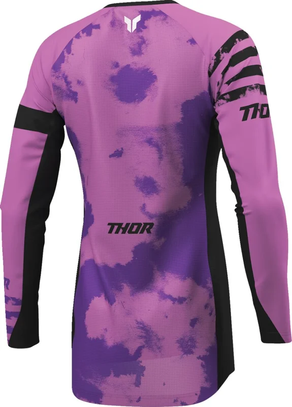 THOR JERSEY WMN LAUNCHMODE BLEACH BLK/ORC XS