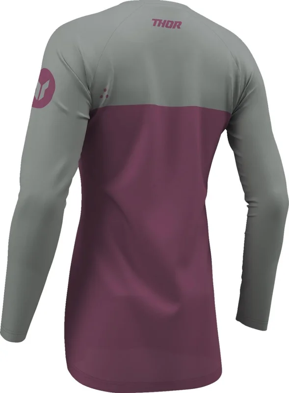 THOR JERSEY WMN RIDEMODE MENACE PUR/GY XS