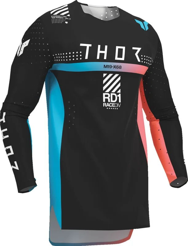 THOR JERSEY YTH SPORTMODE SYNTH BLACK L