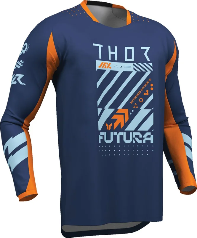 THOR JERSEY YTH LAUNCHMODE FUTURA NV/ORG 2XS