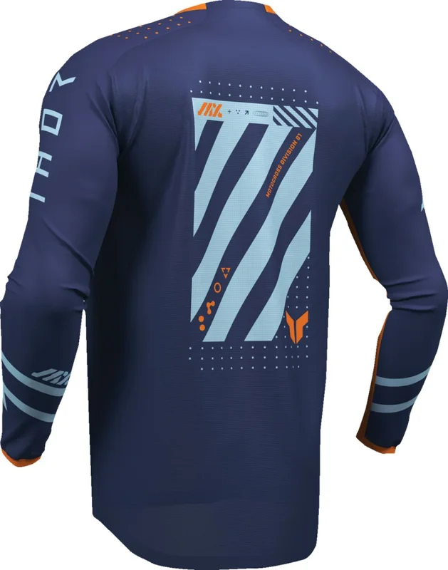 THOR JERSEY YTH LAUNCHMODE FUTURA NV/ORG 2XS