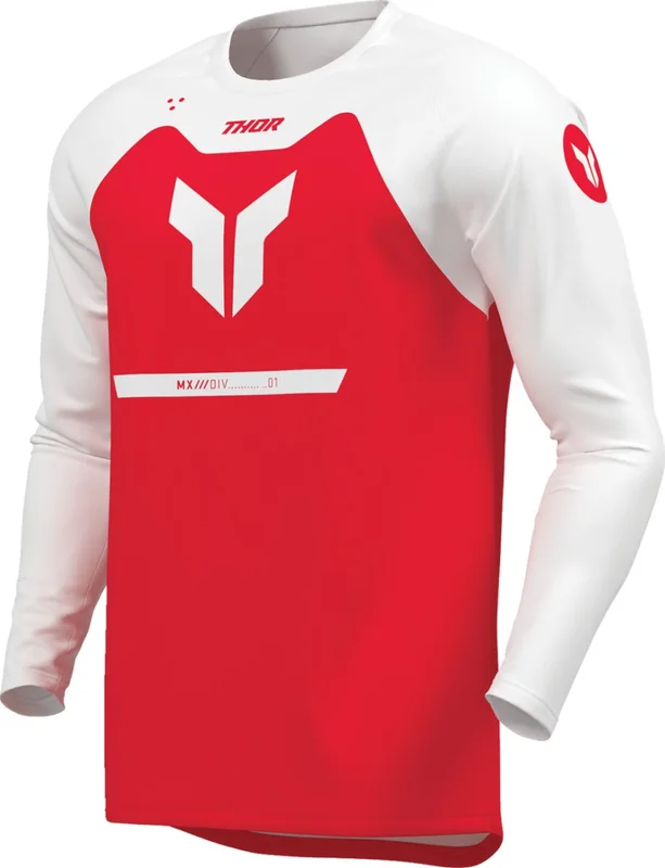 THOR JERSEY YTH RIDEMODE MENACE RED XS