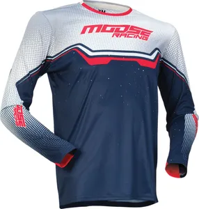 MOOSE RACING JERSEY YOUTH QUALIFIER RWB