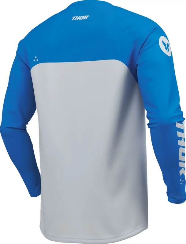 THOR JERSEY YOUTH RIDEMODE MENACE BLUE MD