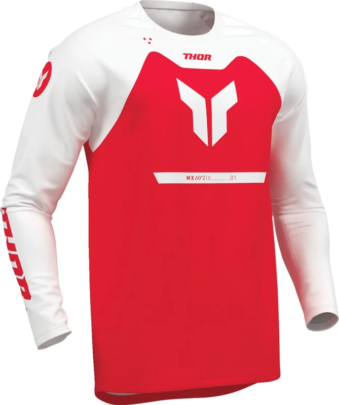THOR JERSEY YOUTH RIDEMODE MENACE RED XS