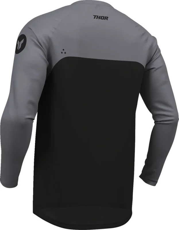 THOR JERSEY YOUTH RIDEMODE MENACE BLACK SM