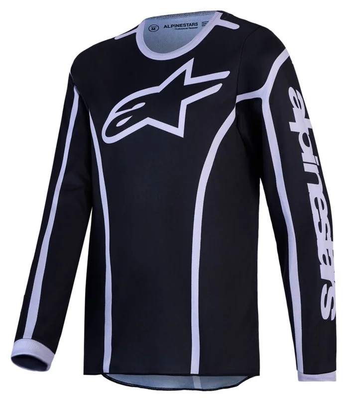 ALPINESTARS JERSEY YTH FLUID APEX V2 BLK/S