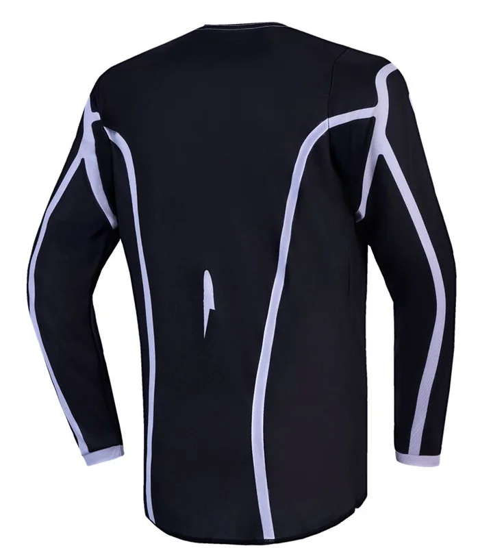 ALPINESTARS JERSEY YTH FLUID APEX V2 BLK/S