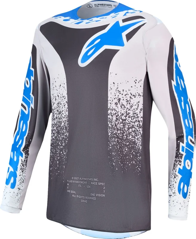 ALPINESTARS JERSEY YTH FLUID DRAG GRY/LIL/