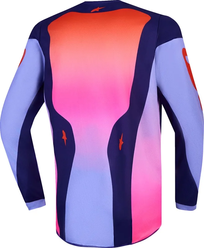 ALPINESTARS JERSEY YTH FLUID HUNT PUR/PNK