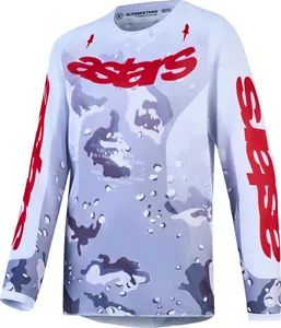 ALPINESTARS JERSEY YOUTH FLUID LONE CAM/WHT/