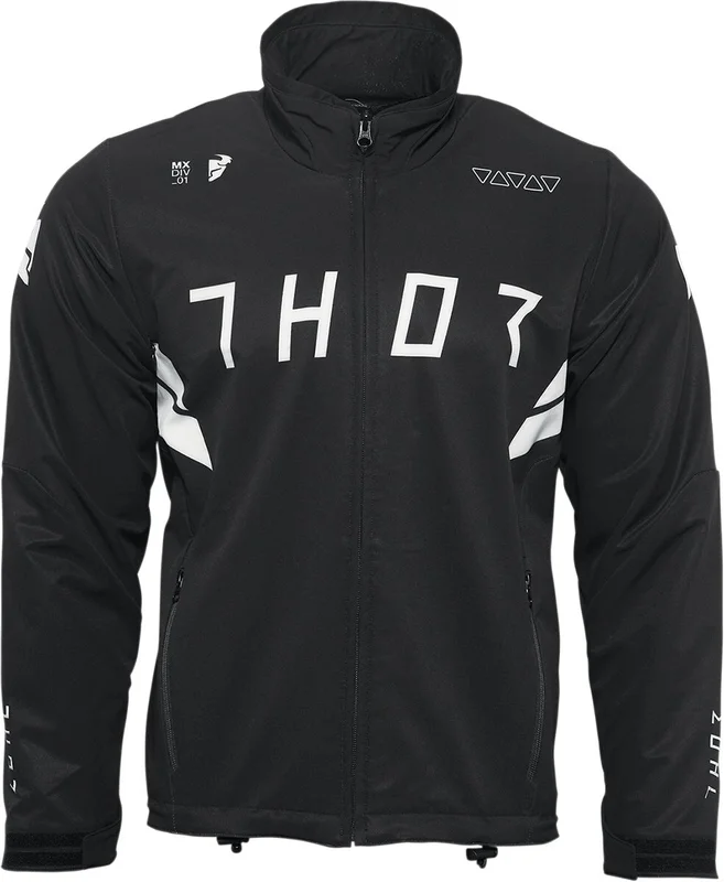 THOR Warmup Jacket - Black/White - Small