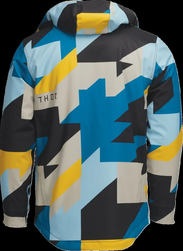 THOR JACKET TOUR BRAVE BL/YL SM