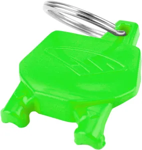 CYCRA NUMBER PLATE KEY CHAIN GREEN