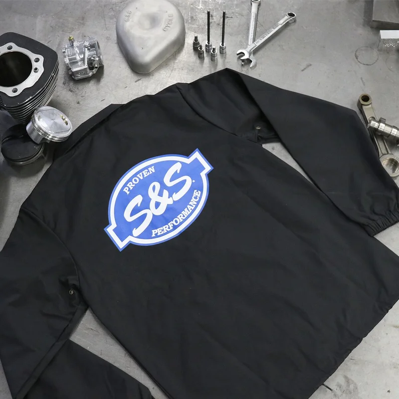 S&S JACKET BLACK XXL