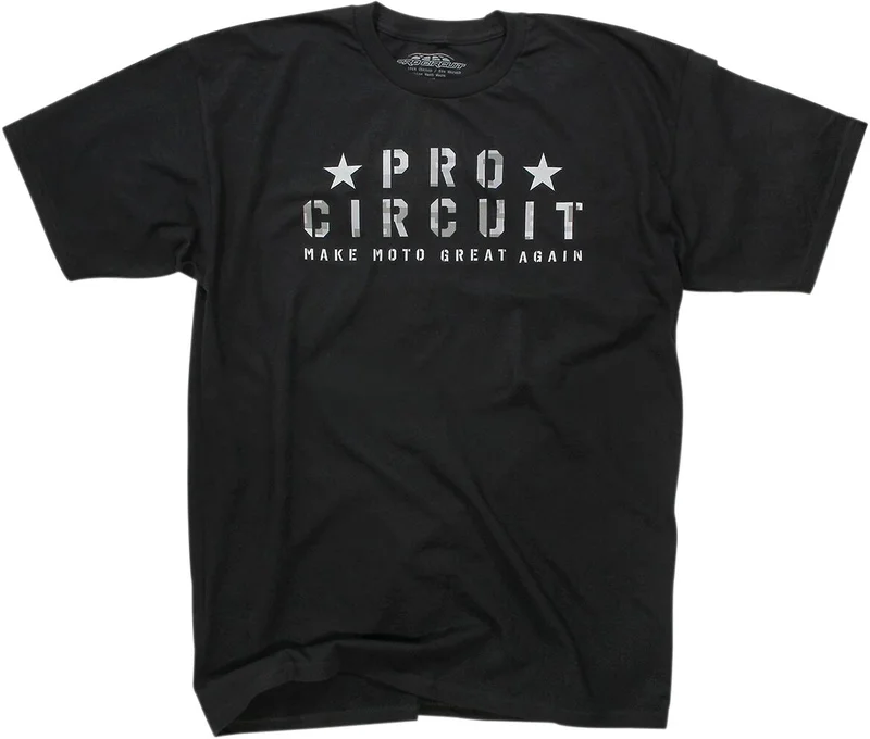 PRO CIRCUIT T-SHIRT PC-FLAG BLACK 2XL