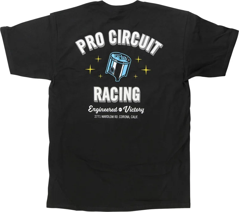 PRO CIRCUIT TEE PISTON BK 3XL