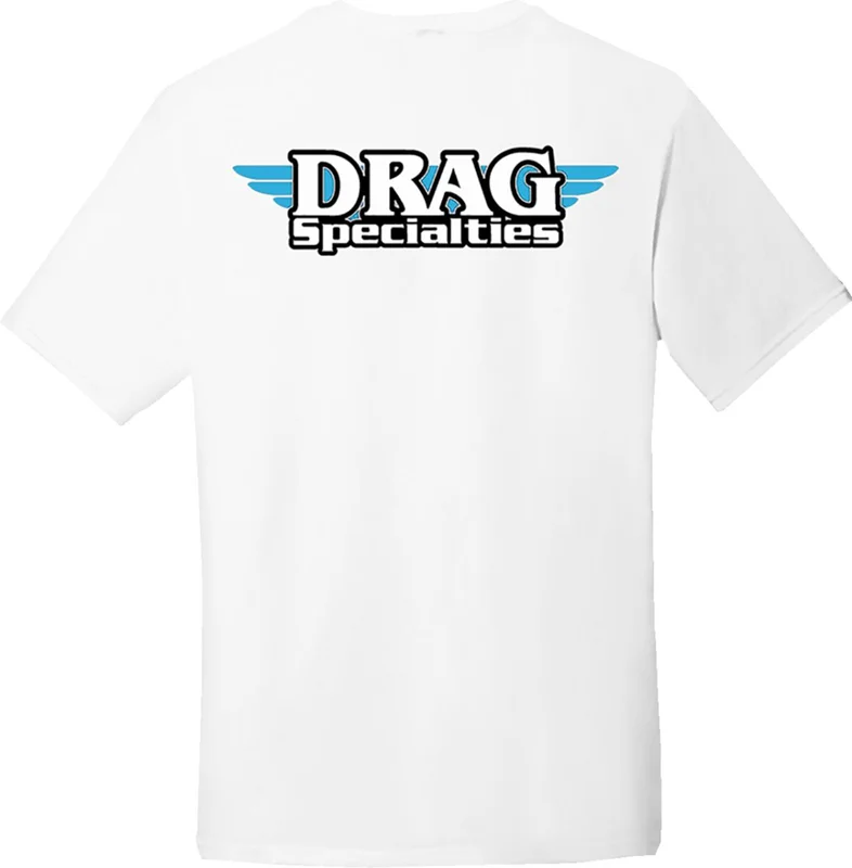 Drag Specialties T-SHIRT DRAG WHT XL