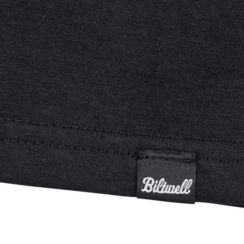 Biltwell TEE OLD JUNK POCKET BK BK LG