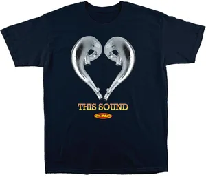 FMF TEE LOVE THIS SOUND NAVY S